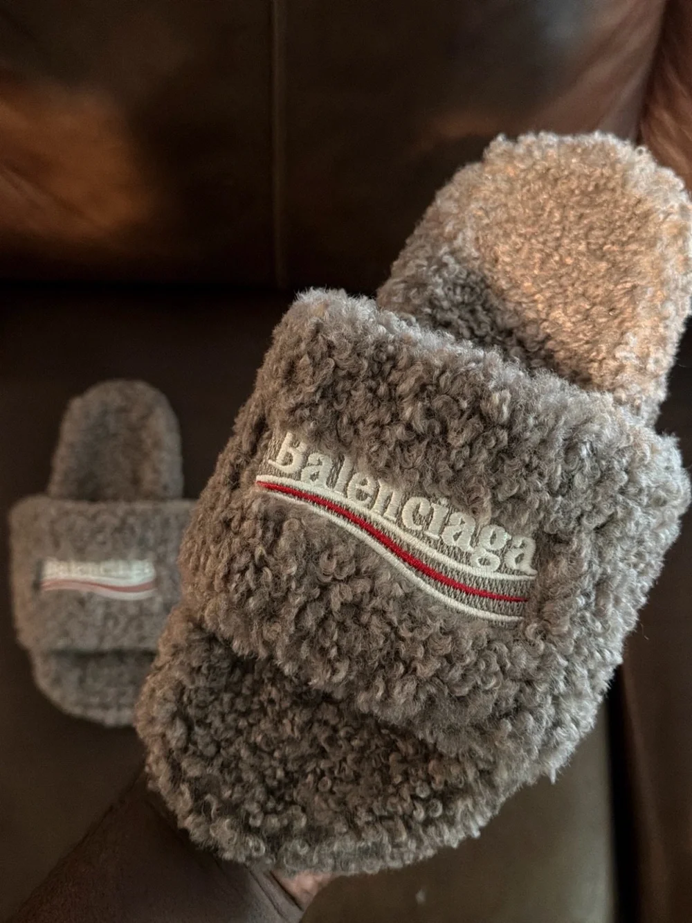 Balenciaga cozy shearling